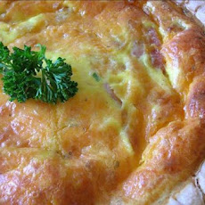 Bacon & Cheddar Quiche