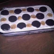 Oreo Banana Dessert
