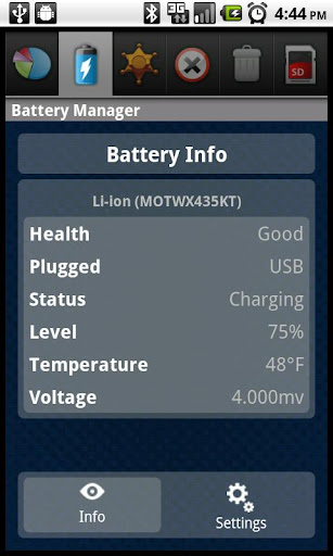 android-battery-doctor-free for android screenshot