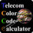 Telecom Color Code Calculator mobile app icon