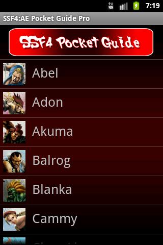 SSF4 AE Pocket Guide