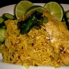 Mom's Khao Mok Kai (some call it Biryani)
