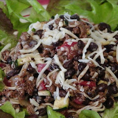 Tex-mex Turkey & Black Bean Ranch Salad