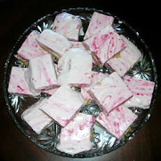 Frozen Raspberry Swirl Cheesecake Squares