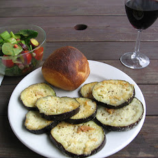 Miso-Garlic Broiled Eggplant