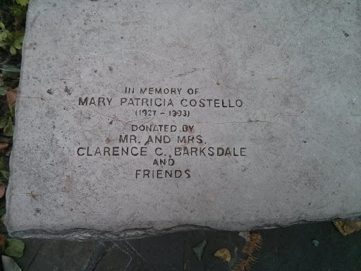 Mary Patricia  Costello  Memorial Bench