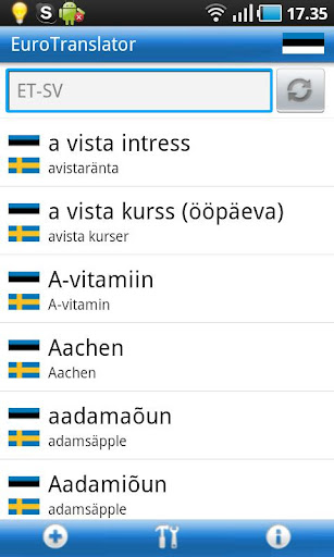 Estonian-Swedish Dictionary