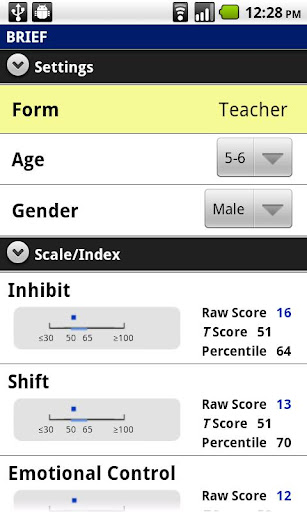 BRIEF BRIEF-SR Scoring Module