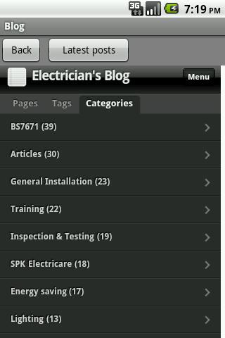 Electrician's Blog