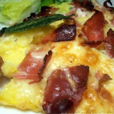 Polenta and Bacon with Fontina