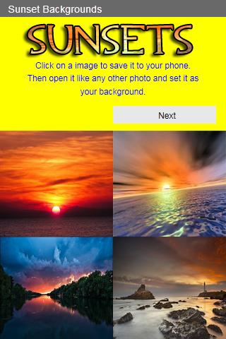 Sunset Backgrounds