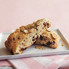 Chocolate-Cherry-Almond Scones