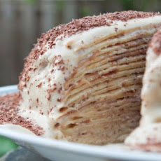 Tiramisu Crepe Cake