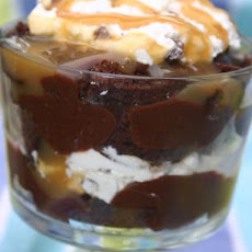 Caramel Chocolate Trifle