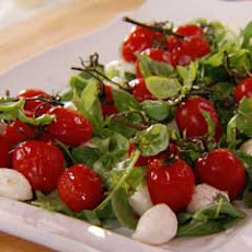 Arugula, Roasted Cherry Tomatoes & Bocconcini Salad