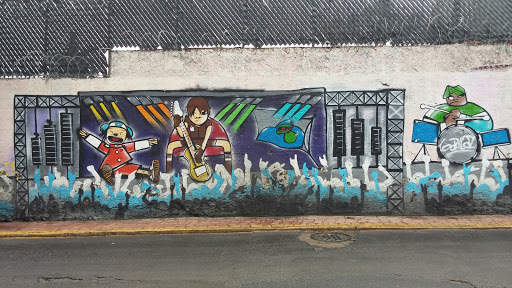 Mural Gorillaz