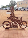 Motorcycle Sculpture