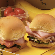 Ham Club Sandwich Sliders