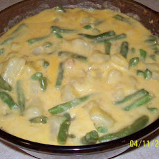 Easy Green Bean Potato Casserole