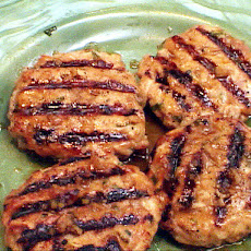 Tuna Burgers with Pineapple-Mustard Glaze and Green Chile-Pickle Relish