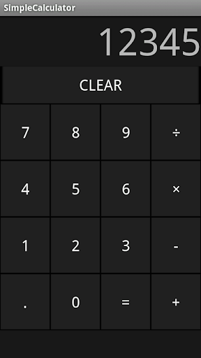 SimpleCalculator