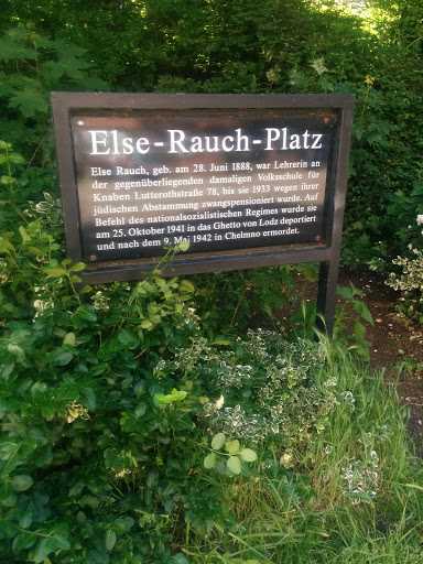 Memorial Else-Rauch-Platz