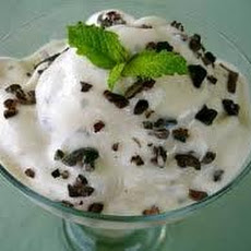 No Ice Cream Maker- Mint Chocolate Chip Ice Cream