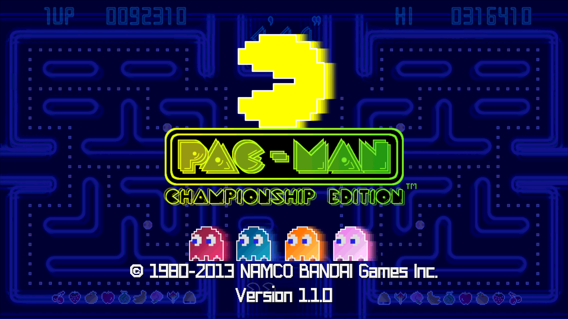 Android application PAC-MAN Championship Edition screenshort