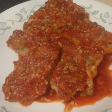 Cheesy Beef-Stuffed Pasta Shells