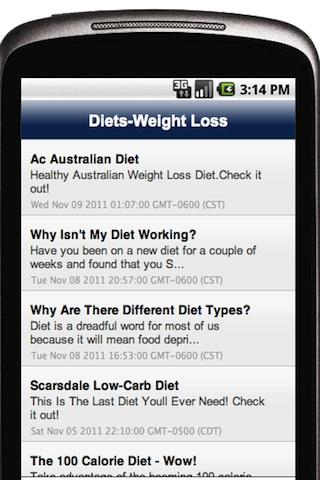 Diets--Weight Loss