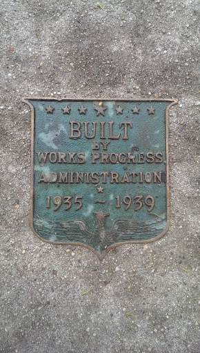 Works Progress Administration Project plaque