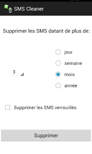 SMS Cleaner