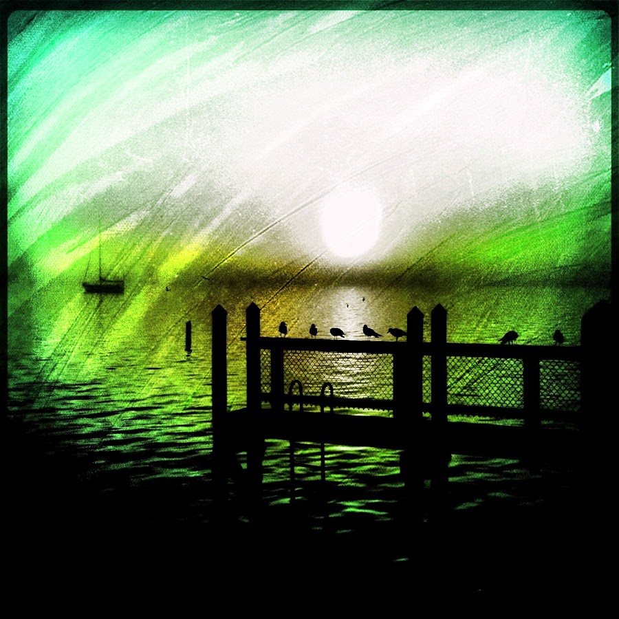 The Pier by Phil Bishop - Landscapes Waterscapes ( water bay, fog, pier, iphone art )