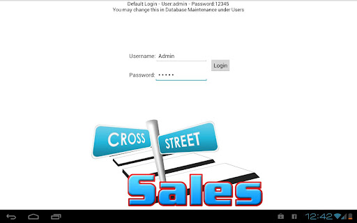 CrossStreet Sales Catalog PoS