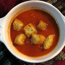 Roasted Tomato and Red Pepper Soup