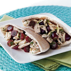 Red Grape & Tuna Salad Pita