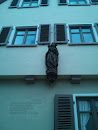 Maria Statue In Der Schustergasse