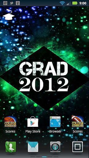 【免費個人化App】Class of 2012 Live Wallpaper-APP點子