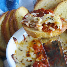 Mozzarella and Basil With Marinara Sauce