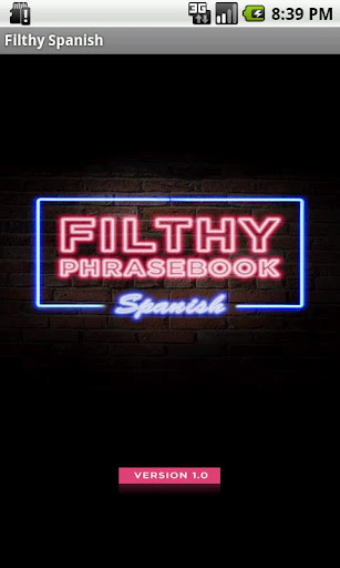 Filthy Phrasebook Spanish