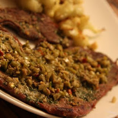 Lime-Soaked, Cumin-Crusted Skirt Steak