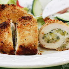 Chicken Rollatini Stuffed with Zucchini and Mozzarella