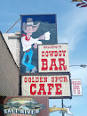 Golden Spur Cafe Painting