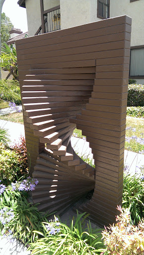 Twisted Stairs Sculpture