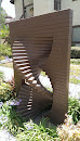 Twisted Stairs Sculpture