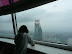 View from Pearl Tower of Jinmao Tower & the World Financial Center under construction