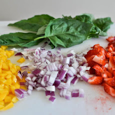 Strawberry Mango Basil Salsa