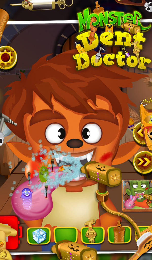 Android application Monster Dent Doctor screenshort
