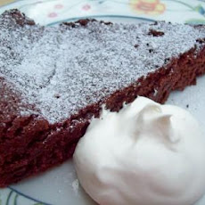 Sunken Chocolate Cake