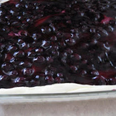 Blueberry Cheesecake Pudding Cake